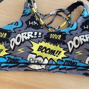 CVG Comic Book sports bra